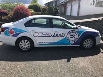 Eureka Security patrol vehicle providing mobile patrol services in the Lower Mainland